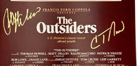 Ralph Macchio C. Thomas Howell signed 11x17 (The Outsiders) - JSA COA