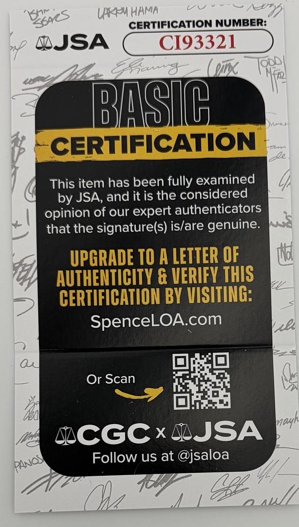 Bryce Dallas Howard Signed 8x10 Photo (Black Mirror) w/character name - JSA COA