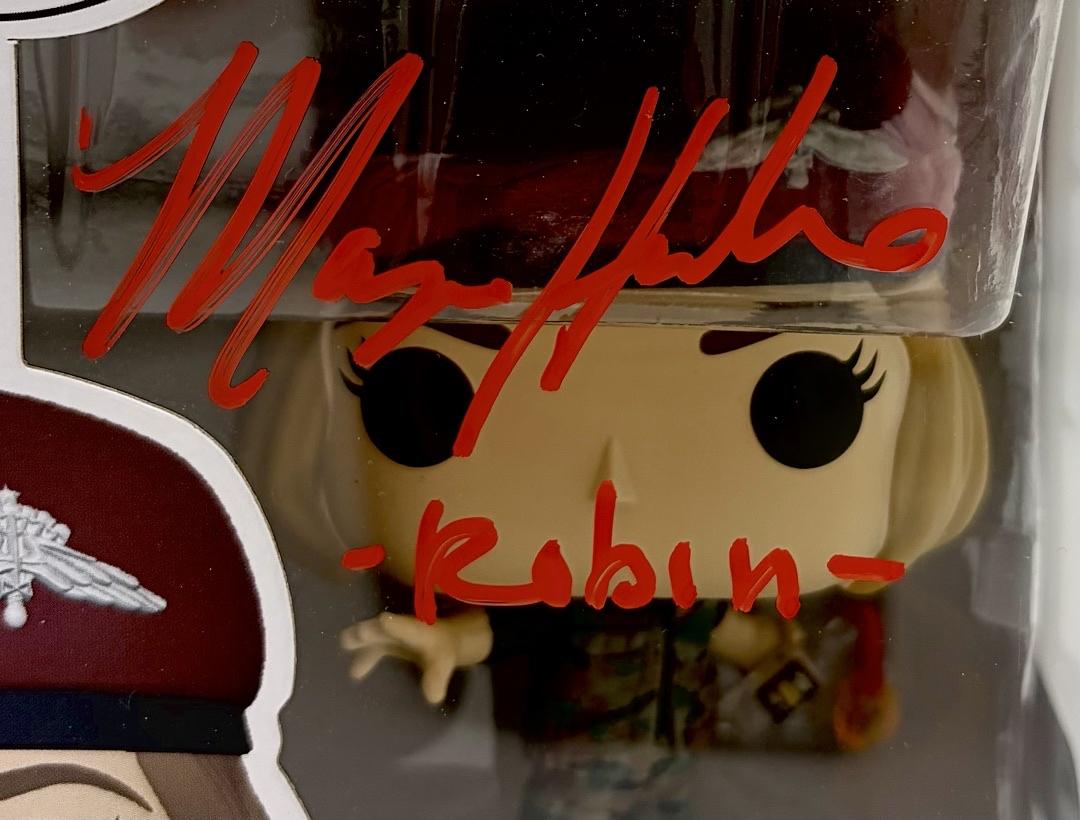 Maya Hawke signed "Robin" Funko #1461 (Stranger Things) w/character name - SWAU COA