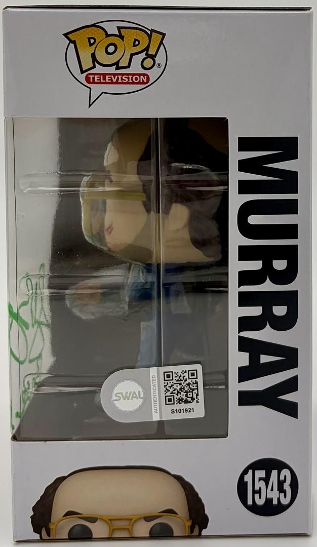 Jake Busey signed "Murray" Funko #1543 (Stranger Things) - SWAU COA
