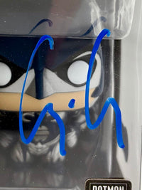George Clooney Signed Funko Pop #314 Batman (Blue Ink) - Beckett COA
