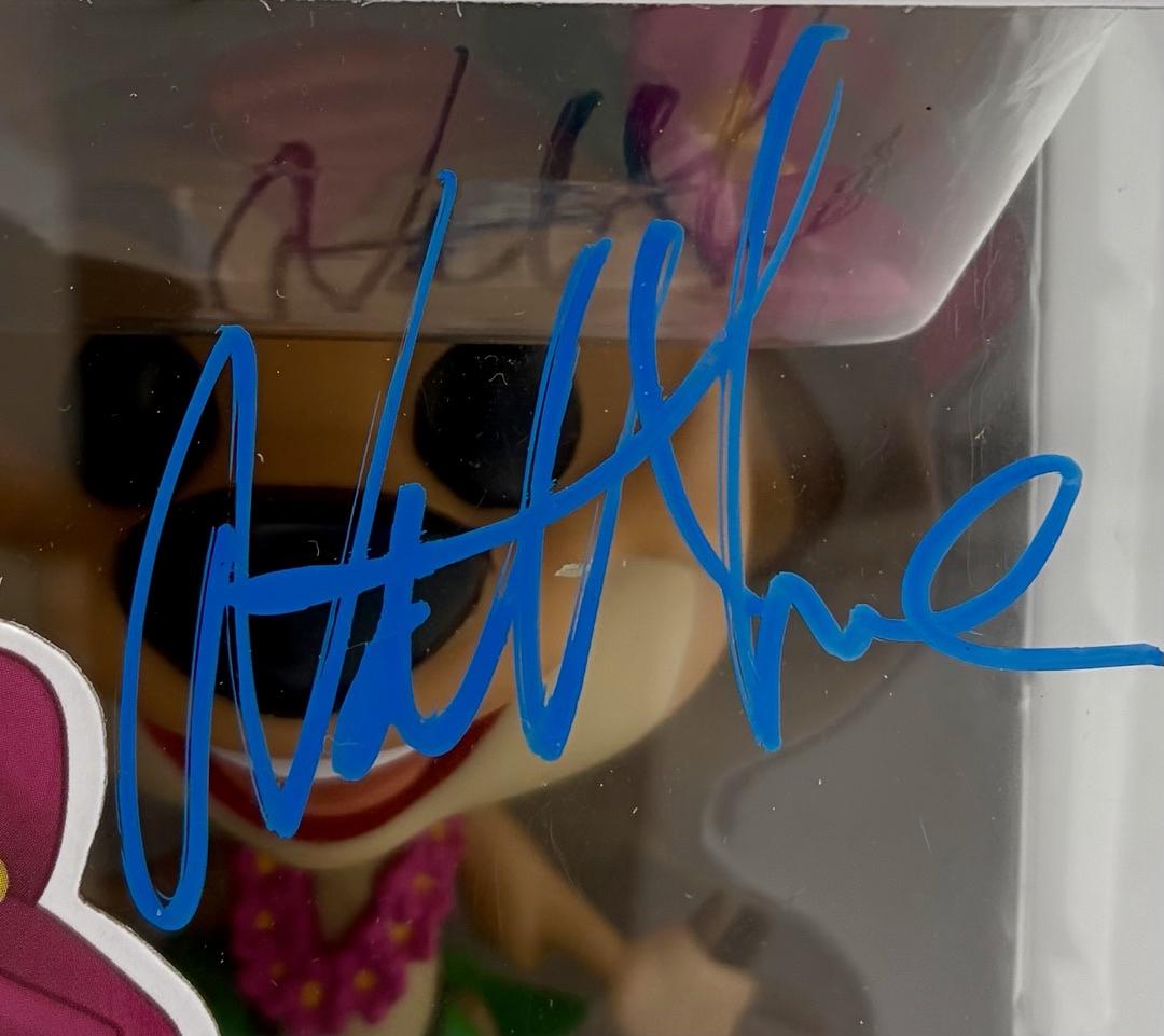 Nathan Lane signed "Luau Timon" Funko #500 - Beckett COA