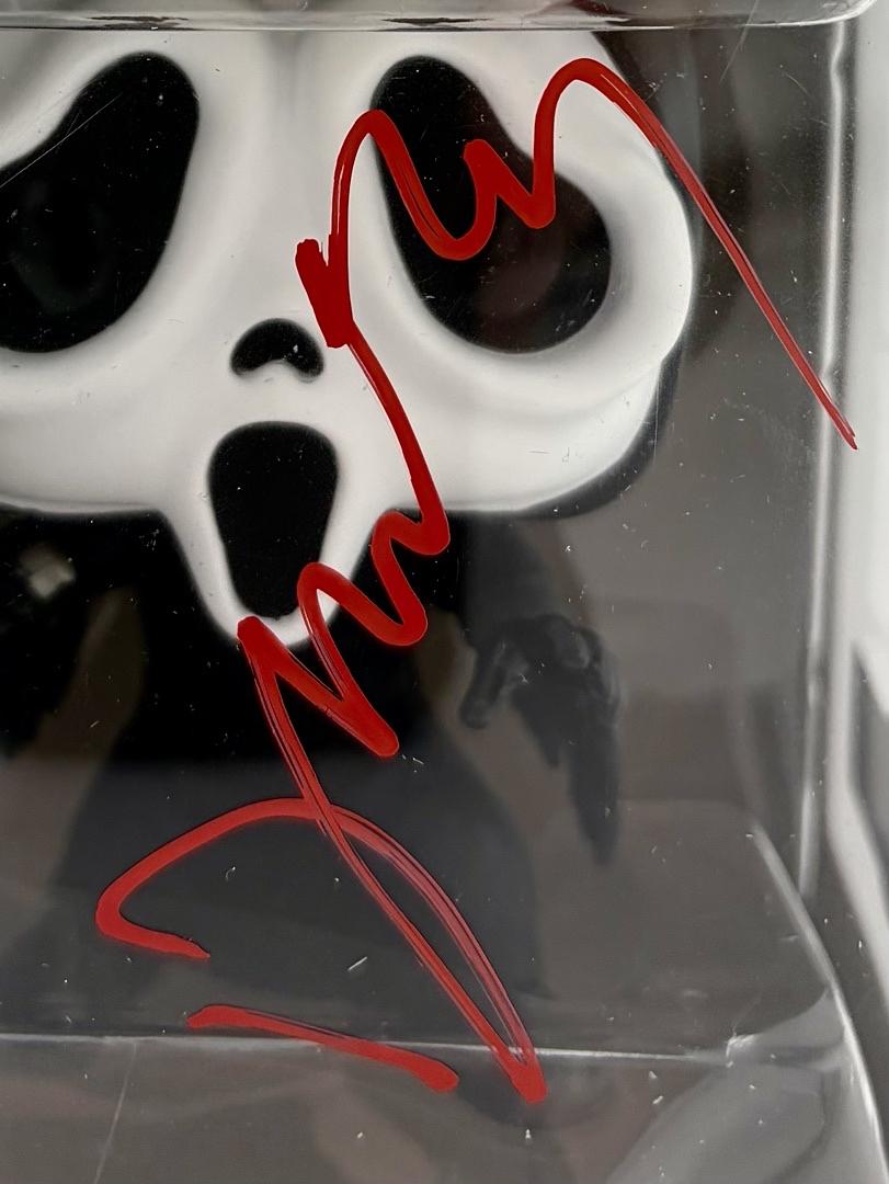 Dermot Mulroney signed "Ghost Face" Funko #1607 - Beckett COA