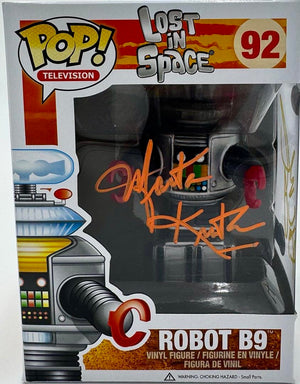 Marta Kristen & Billy Mumy signed Funko #92 (Lost in Space) - JSA and Beckett COA