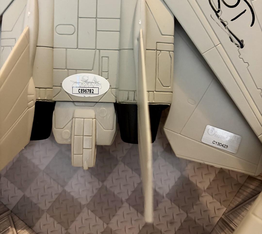Val Kilmer, Tom Skerritt, James Tolkan, Whip Hubley and Michael Ironside Signed F-14 Tomcat Aircraft Replica - Celebrity Authentics