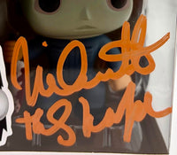 Nick Castle Signed Funko Pop #03 "Michael Myers" w/inscription (Halloween) - JSA COA