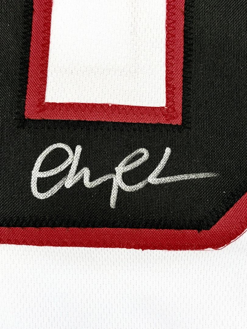 Chevy Chase signed Blackhawks Jersey - Beckett COA