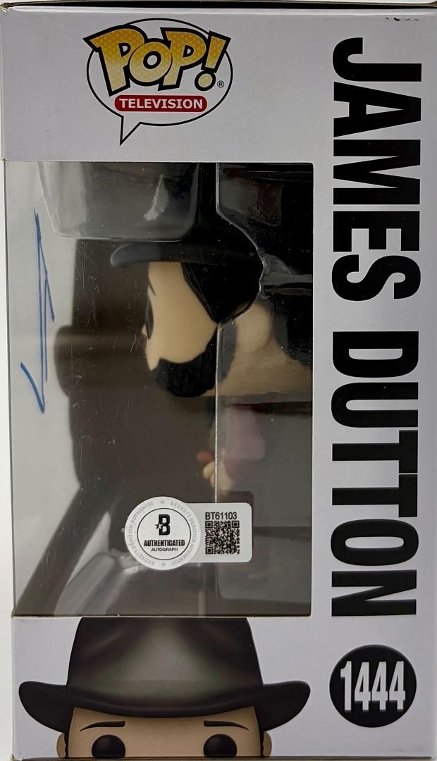 Tim McGraw signed "James Dutton" Funko #1444 (1883) - Beckett COA
