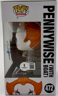 Bill Skarsgard signed "Pennywise" Funko Pop #472 (It) - Beckett COA