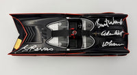 Adam West, Burt Ward and George Barris signed Batmobile #18/100 (Batman) - Celebrity Authentics COA