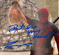 Tyler Mane signed 8x10 w/inscription (Deadpool) - JSA COA