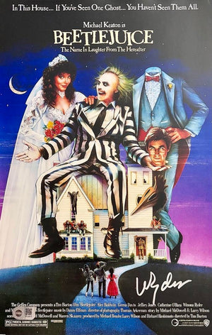 Winona Ryder signed 11x17 (Beetlejuice) - SWAU COA *RARE*