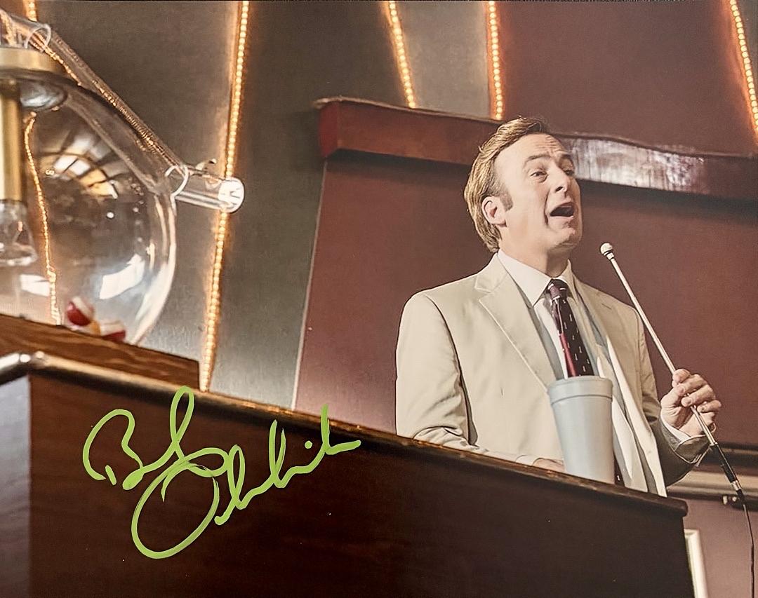 Bob Odenkirk signed 8x10 (Better Call Saul) - JSA COA