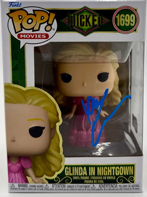 Kristen Chenoweth Signed Funko Pop #1699 Glinda In Nightgown (Wicked)  - Beckett COA