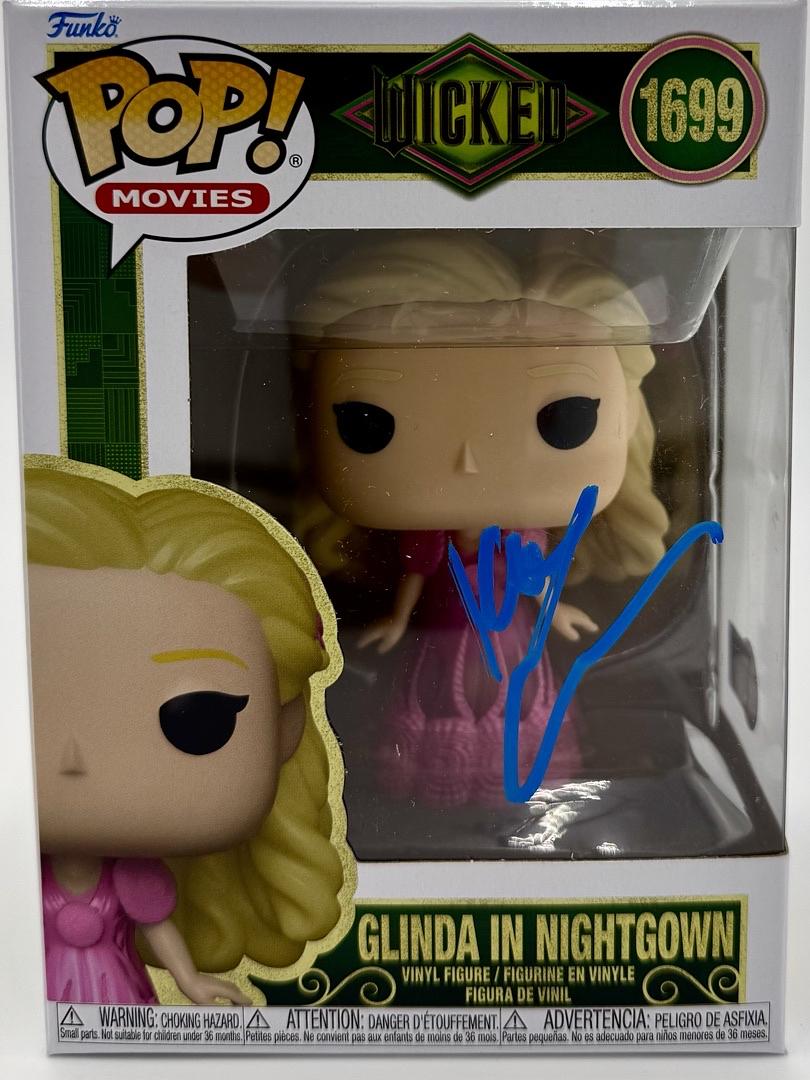 Kristen Chenoweth Signed Funko Pop #1699 Glinda In Nightgown (Wicked)  - Beckett COA