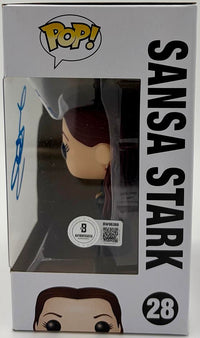 Sophie Turner signed "Sansa Stark" Funko #28 (Game of Thrones) - *RARE* Beckett COA