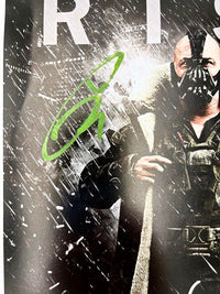 Tom Hardy & Gary Oldman signed 8x12 (Dark Knight Rises) - SWAU COA