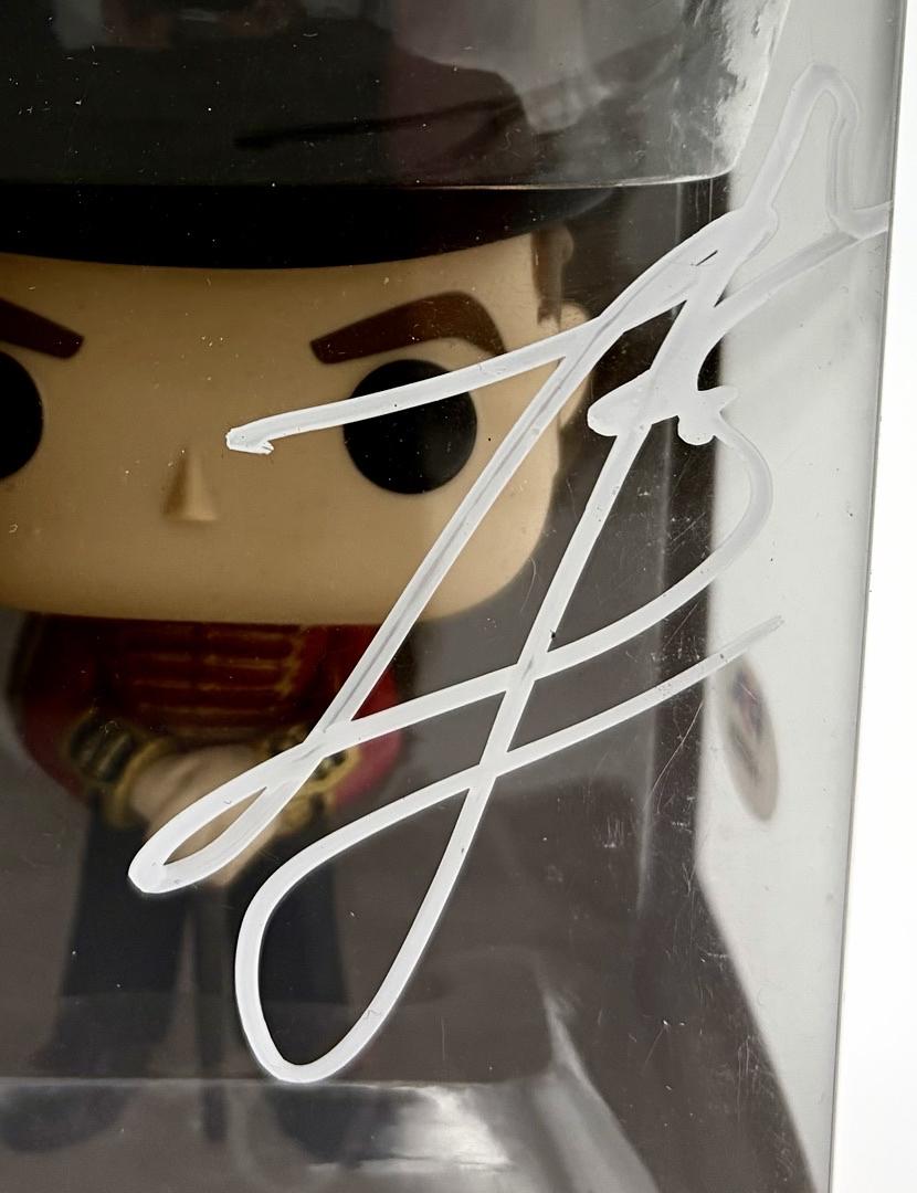 Zac Efron signed "Phillip Carlyle" signed Funko #828 (The Greatest Showman) - PSA COA