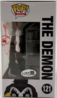 Gene Simmons (KISS) signed Funko Pop #121 - JSA COA