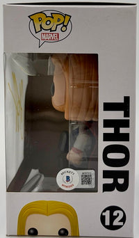 Chris Hemsworth Signed Funko Pop #12 "Thor" Avengers - Beckett COA