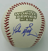 Pedro Martinez signed 2004 World Series Baseball - Sureshot COA