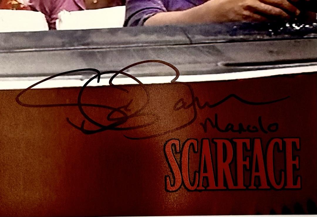 Steven Bauer signed 8x10 (Scarface) - JSA COA