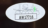 Barbara Eden and Bill Daley signed, inscribed 8x10 Photo (I Dream Of Jeannie) w/Character Inscription - JSA COA