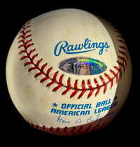 Jeff Zimmerman (Rangers) signed baseball - Tri-Star COA