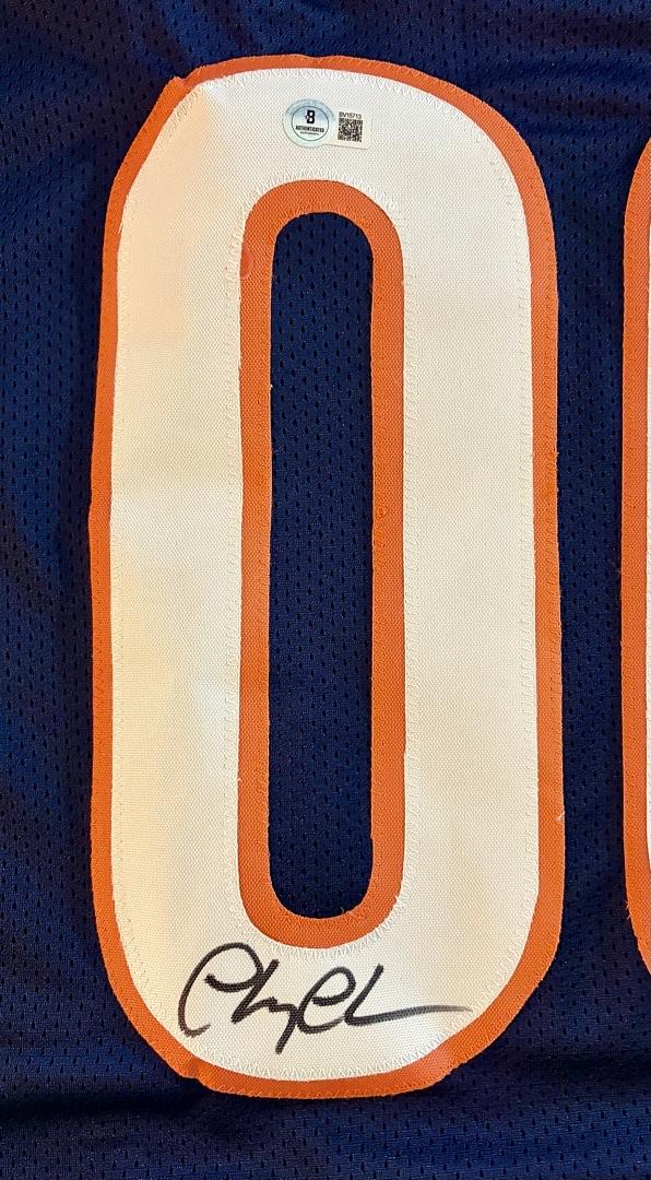 Chevy Chase signed Bears Jersey (Christmas Vacation) - Beckett COA