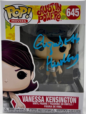 Elizabeth Hurley Signed Funko Pop #645 Vanessa Kensington (Austin Powers)  - OC Celebrity Marketing