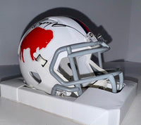 OJ Simpson signed mini-helmet - JSA COA