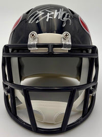 J.J. Watt signed Texans mini-helmet - JSA COA