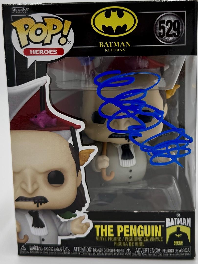 Danny Devito Signed Funko Pop #529 "Batman"  - PSA COA