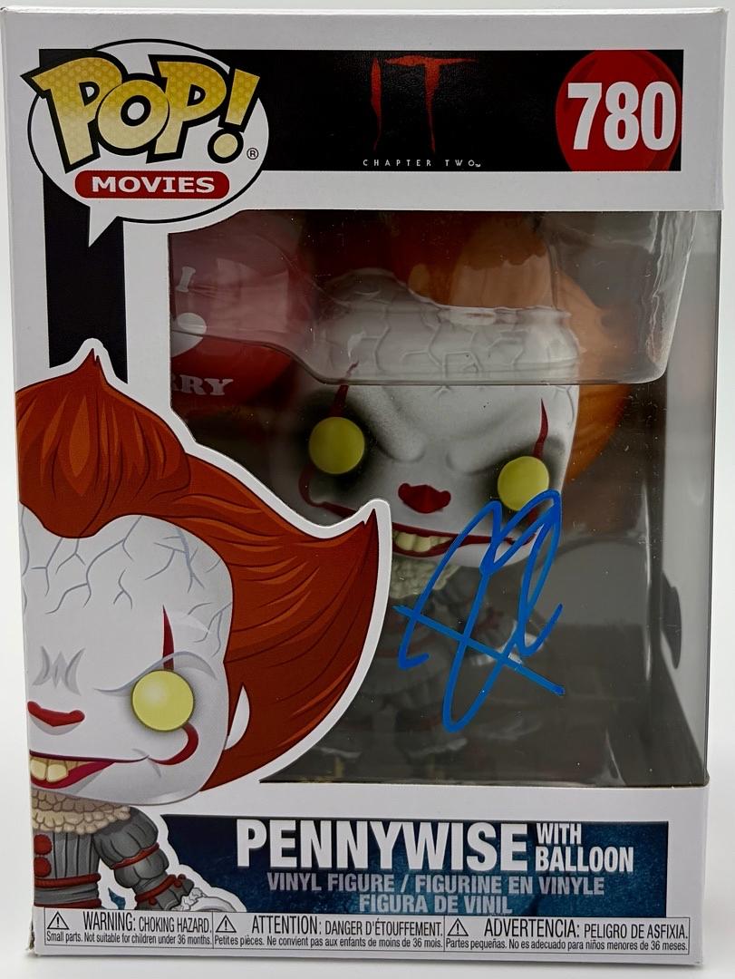 Bill Skarsgard signed "It" Funko Pop #780 - Beckett COA
