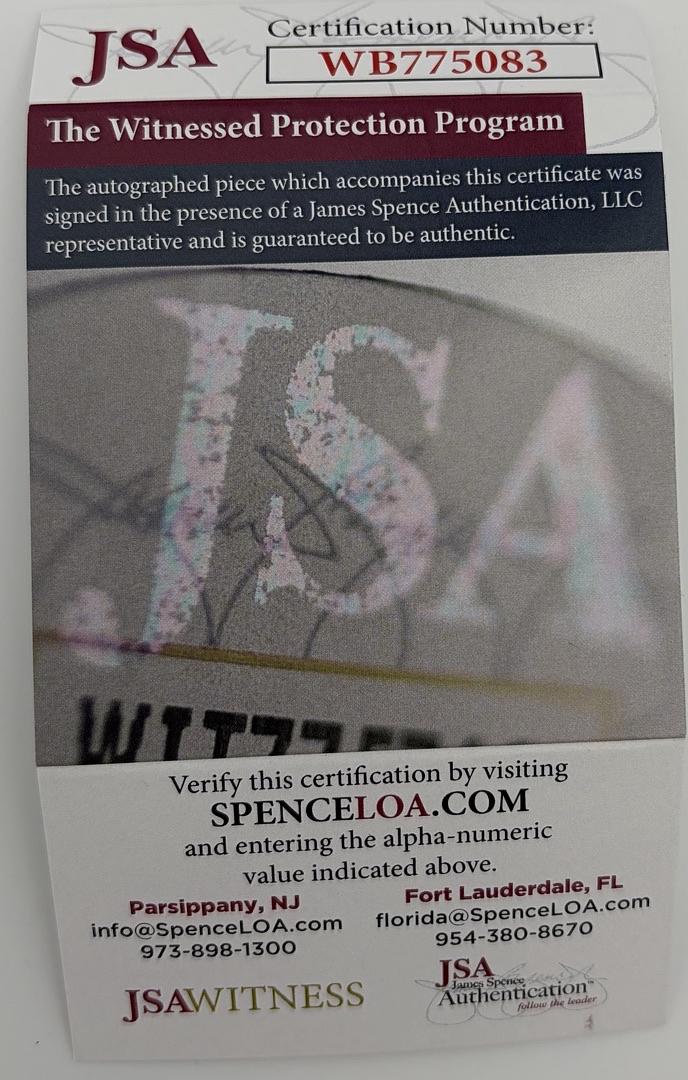 Garrett Crochet signed ROMLB baseball (Red Sox) - JSA COA