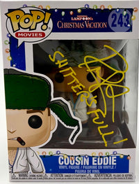 Randy Quaid National Lampoons Christmas Vacation Signed Funko #423 w/quote - JSA COA