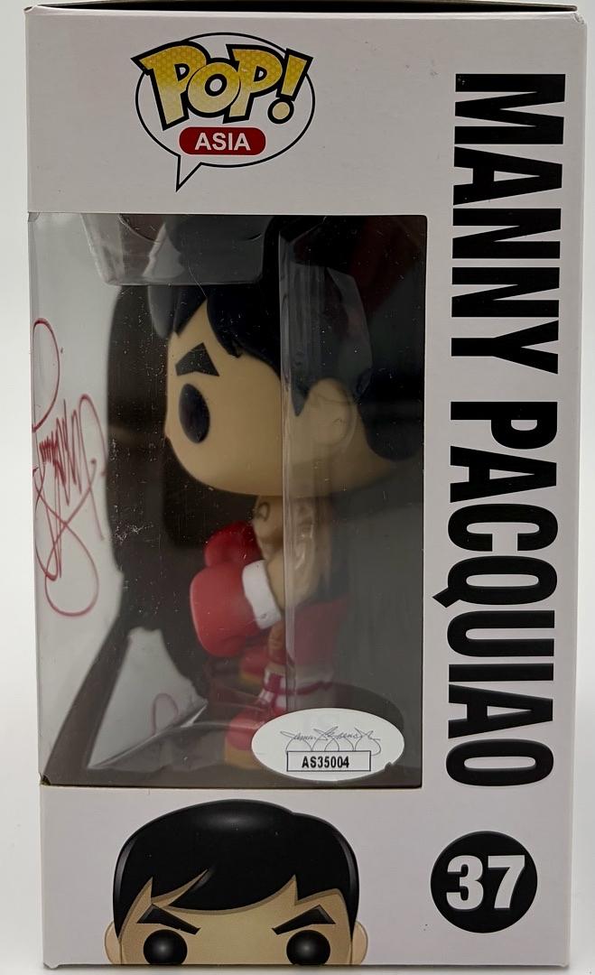 Manny Pacquiao signed Funko #37 **VERY RARE** - JSA COA