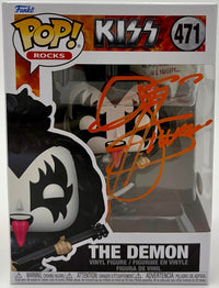 Gene Simmons (KISS) signed Funko Pop #471 - JSA COA