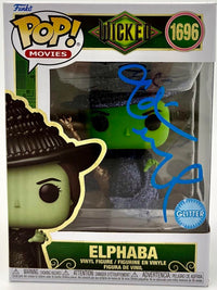Idina Menzel Signed Funko Pop #1696 Elphaba (Wicked) - Beckett COA