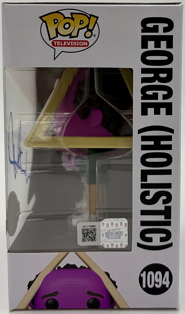 Jason Alexander signed "George (Holistic)" Funko #1094 (Seinfeld) - OC Celebrity Marketing