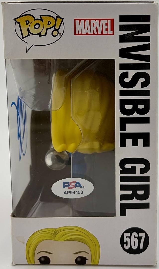 Jessica Alba Signed Funko Pop #567 Invisible Girl Sue Storm (Fantastic Four) - PSA