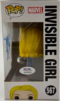Jessica Alba Signed Funko Pop #567 Invisible Girl Sue Storm (Fantastic Four) - PSA
