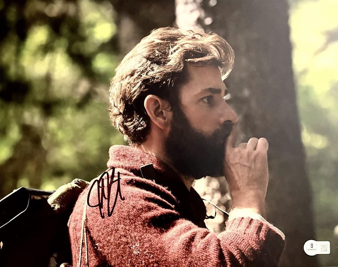John Krasinski Signed 11x14 Photo (A Quiet Place) - Beckett COA