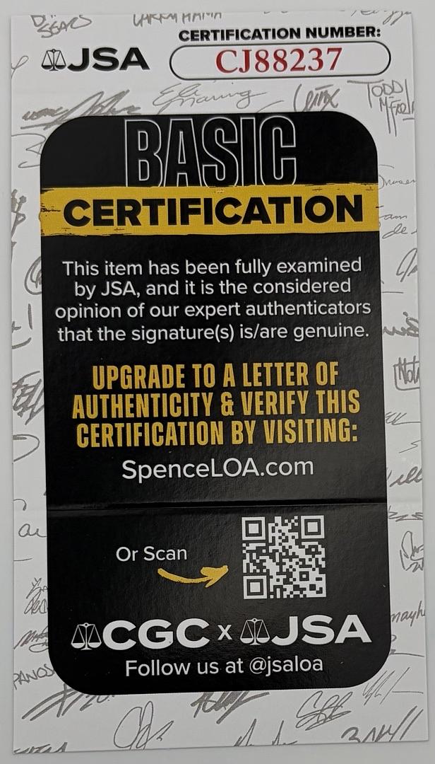 Michael Ironside signed "Jean Rasczak" Funko #1050 (Starship Troopers) - JSA COA