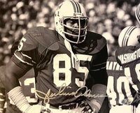 Julius Adams (Patriots) signed 8x10 - Sure Shot Promotions