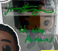 Jonathan Majors signed "He Who Remains" Funko Pop # 1062 (Loki) - JSA COA