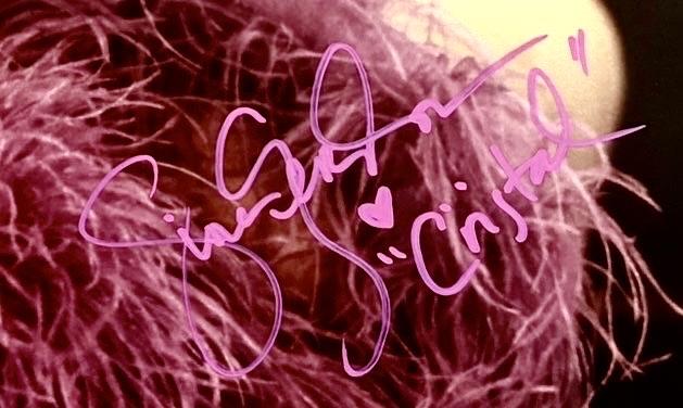 Gina Gershon sexy signed 11x14 (Showgirls) - SWAU COA