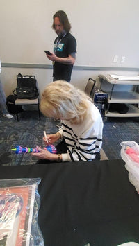 Barbara Eden Signed Jeannie Bottle Prop signed twice (I Dream of Jeannie) - JSA COA