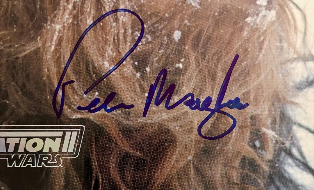 Peter Mayhew signed 8x10 (Star Wars) - SWAU COA