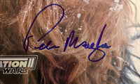 Peter Mayhew signed 8x10 (Star Wars) - SWAU COA